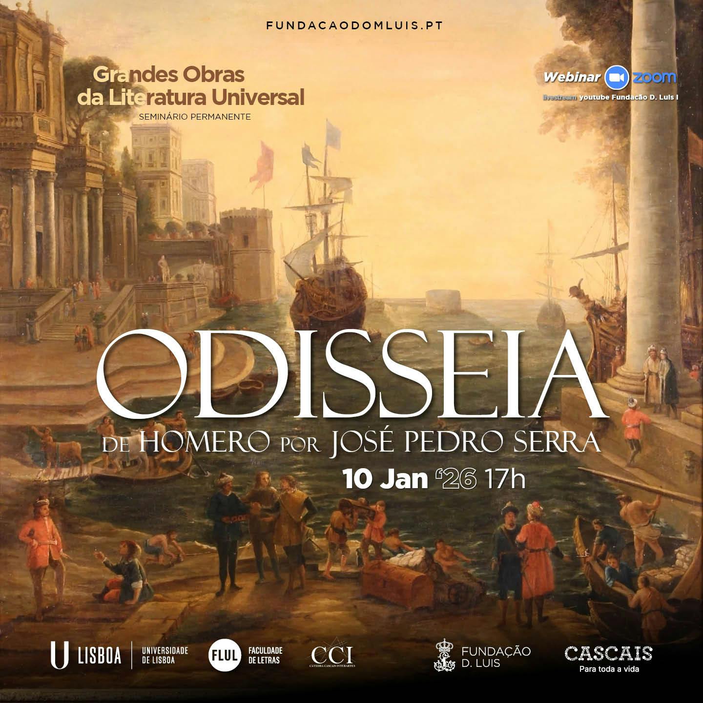 ‘Odisseia’ de Homero por José Pedro Serra