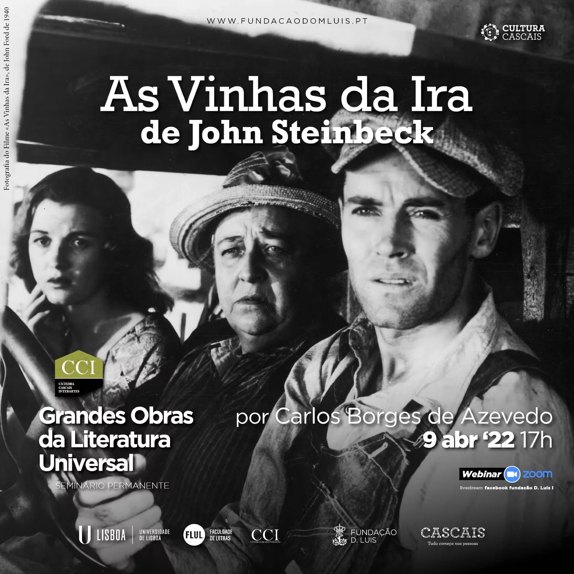 As Vinhas da Ira, de John Steinbeck, por Carlos Borges de Azevedo